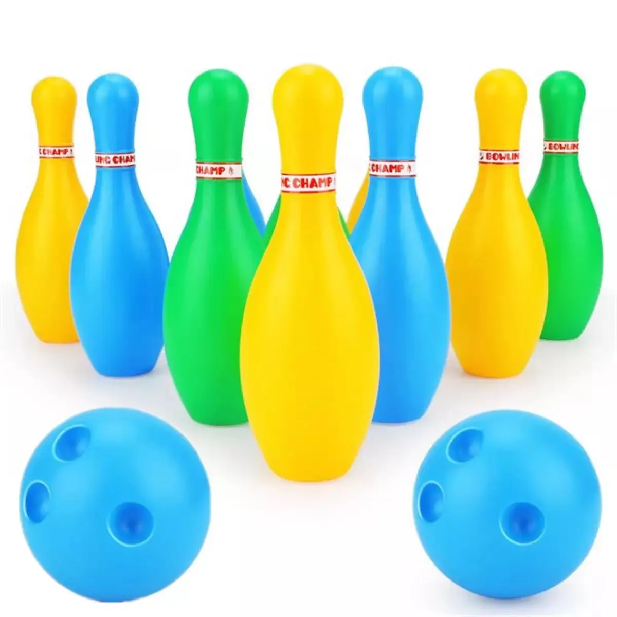 Heißer Verkauf Indoor Outdoor Bowling Pins Set Sportspiel zeug Spiel Bowling Ball 15cm