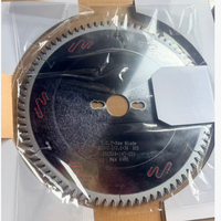 Lame de scie circulaire Hukay durable de 250 mm à 80 dents, avec pointe en carbure de tungstène TCT, pour le sciage du contreplaqué, du MDF et du panneau de particules