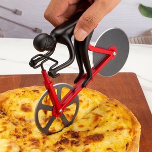 Accesorio para <span class=keywords><strong>Pizza</strong></span>, Cortador de <span class=keywords><strong>Pizza</strong></span> con Ruedas de Acero Inoxidable, Cortador de <span class=keywords><strong>Pizza</strong></span> con Soporte - Product Image 6