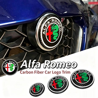 Emblème de capot avant de voiture 82mm 74mm, autocollant de calandre, badge de coffre arrière, décalcomanie, accessoires de style automobile pour Alfa Romeo