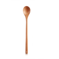 Cuillères en bois personnalisées avec gravure de logo, cuillères à mélanger, à touiller, à déguster, à long manche ovale, pour la cuisine