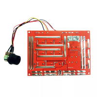 Contrôleur de vitesse de moteur DC 10-50V 60A Module de contrôleur PWM HHO RC 12V 24V 48V 3000W MAX