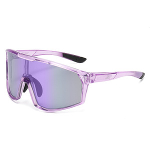 Lunettes <span class=keywords><strong>de</strong></span> <span class=keywords><strong>soleil</strong></span> <span class=keywords><strong>de</strong></span> cyclisme à monture épaisse pour jeunes femmes polarisées UV400 confortables pour les Sports <span class=keywords><strong>de</strong></span> plein air disponibles multicolores - Product Image 2