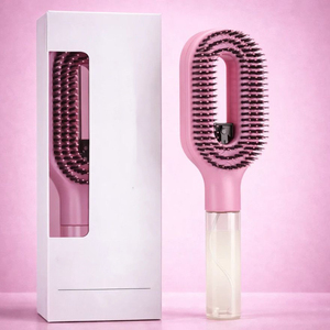 <span class=keywords><strong>H</strong></span>-4221 Pettine per Capelli con Spruzzatore d'Acqua e Impugnatura a Pulsante Singolo per Prevenire che i Capelli si Svolazzino - Product Image 4