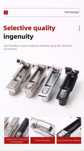 Cilindro de Cerradura MS818 de Repuesto, Cerradura de Leva de Aleación de Aluminio, Cerradura de un Solo Perno para Gabinete, Buzón, Caja de Herramientas, Cajón, Muebles - Product Image 2