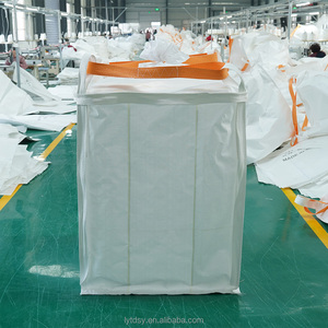 Sac de stockage pour déchets de construction, sac en polypropylène tissé robuste pour <span class=keywords><strong>ciment</strong></span> et <span class=keywords><strong>gravier</strong></span>, <span class=keywords><strong>Big</strong></span> <span class=keywords><strong>Bag</strong></span> Fibc à 4 boucles de levage - Product Image 1