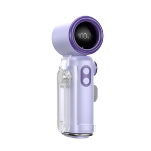 Ventilateur portable haute vitesse 3000 mAh à vitesse variable 1-100 avec clip, mini ventilateur à clipser pour vêtements, sacs et voyages en extérieur - Product Image 1