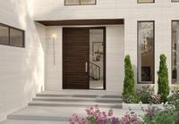 Porte d'entrée classique personnalisée en bois - Bois massif de qualité supérieure avec un design grandiose et un style personnel