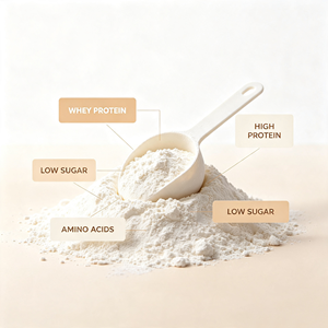 Poudre <span class=keywords><strong>de</strong></span> Protéine <span class=keywords><strong>de</strong></span> Lactosérum en Gros, Extrait <span class=keywords><strong>de</strong></span> <span class=keywords><strong>Lait</strong></span> Naturel, Matière Nutritionnelle pour la Transformation Alimentaire et <span class=keywords><strong>de</strong></span> Produits <span class=keywords><strong>de</strong></span> Santé - Product Image 2