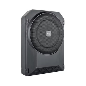 <span class=keywords><strong>Subwoofer</strong></span> de <span class=keywords><strong>voiture</strong></span> ultra-plat et mince VK V71 10 pouces DC 12V à bobine simple, modifié, en MDF, actif, haute puissance 800W, pour vente en gros - Product Image 2