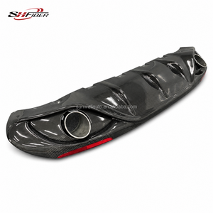 Difusor de Parachoques Trasero de Fibra de Carbono para <span class=keywords><strong>Alfa</strong></span> <span class=keywords><strong>Romeo</strong></span> Giulia <span class=keywords><strong>2.0</strong></span>, Alerón de Fibra de Carbono - Product Image 1