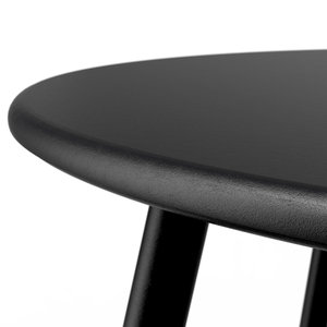 Modern Round Metal Steel Patio <b>Side</b> <b>Table</b> for <b>Outdoor</b> Garden, Balcony & Living Room | Small Accent Coffee <b>Table</b> - Product Image 2