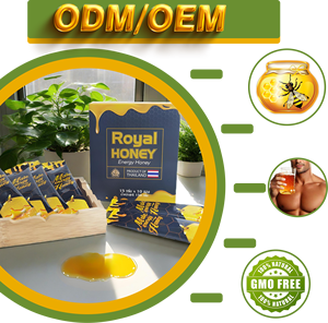 น้ำผึ้งสมุนไพรธรรมชาติ VIP รอยัล ฮันนี่ ไซรัป บำรุงสุขภาพทางเพศและเพิ่มพลังสำหรับผู้ชาย รับผลิตแบบ OEM ODM มีตัวอย่างฟรี - Product Image 5