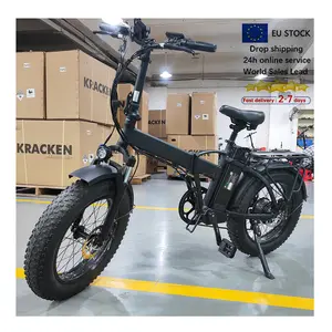 Precio barato 20 pulgadas 500W 750W 48V 10AH Shimano 7 velocidades plegable E Bike Fat Tire bicicleta eléctrica DZ-2001