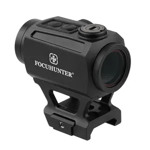 Mira de alumínio tática Red Dot Sight reflex Red Dot Wake Função 1X22mm