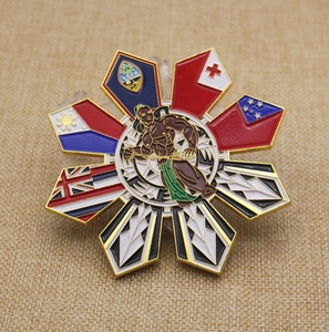 Moneta Souvenir della moneta di sfida dell'aquila 3D dello <span class=keywords><strong>smalto</strong></span> dell'oro <span class=keywords><strong>lucido</strong></span> personalizzato di alta qualità - Product Image 2