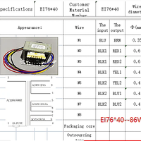 Transformateur à bobine torique verticale 100VA 24V 26V Sortie 380V 240V 36V Résistant aux hautes températures Certifié CE