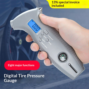 Manómetro Digital de Alta Precisión Koravo con Martillo de Seguridad y Medidor de Profundidad de Banda de Rodadura para Emergencias en el Automóvil - Product Image 3