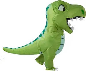 Super settembre Full Body Adult Dinosaur Air Blow-up Deluxe Halloween Costume gonfiabile dinosauro