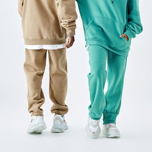 Pantalon de survêtement surdimensionné pour <span class=keywords><strong>homme</strong></span>, vêtement de haute qualité, unisexe, en coton, personnalisé - Product Image 3