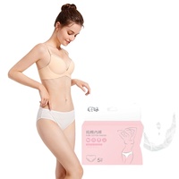 Atmungsaktive Leichte Einweg-Unterwäsche Reine Baumwolle für Frauen Einzelverpackung 1 Stück/Beutel Reise-Hygieneartikel