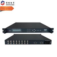 Sintonizador FTA de IPTV, 8 operadores, modulador de salida IP RF, DVB-T/T2 8, sintonizador para equipos de transmisión de Radio y TV