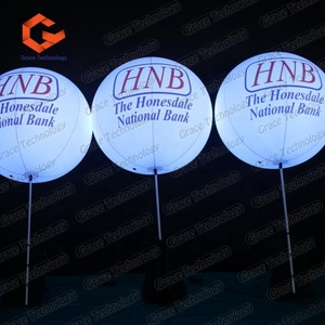 Globo Inflable Publicitario con Luz LED, Trípode Inflable Colorido con Impresión de Logotipo - Product Image 2