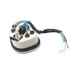 Odómetro mecánico de 0-140 km/h para tablero de motocicleta, pieza de repuesto frontal para scooter, carcasa negra de plástico - Product Image 3