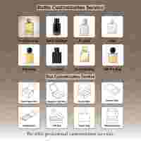 Flacon de parfum en verre transparent de luxe, design personnalisé, carré, premium, 30 ml, 50 ml, 100 ml, flacon de parfum vide avec bouchon doré