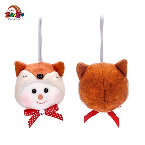 ZAVES Decorazioni Natalizie Adorabile Set di 3 Peluche Pupazzo di Neve Ornamenti da Appendere per Feste e <span class=keywords><strong>Addobbi</strong></span> per <span class=keywords><strong>Albero</strong></span> di Natale - Product Image 4