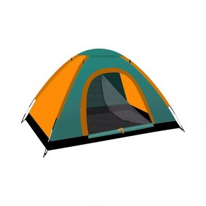 Carpa de Camping Ligera de Tres Estaciones con Postes de Fibra de Vidrio y Poliéster, Impermeable, para Picnic al Aire Libre, Desplegable, para 2 Personas, Ultraligera - Product Image 1