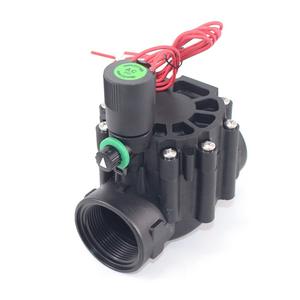 Válvula solenoide de plástico Zanchen Irrigation de 40 mm Dn32 para control automático del flujo de agua en sistemas de riego de jardín - Product Image 1