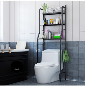 <span class=keywords><strong>Estante</strong></span> de almacenamiento <span class=keywords><strong>para</strong></span> <span class=keywords><strong>baño</strong></span>, <span class=keywords><strong>estante</strong></span> de Metal de Triple nivel <span class=keywords><strong>para</strong></span> pintura sobre el inodoro - Product Image 3
