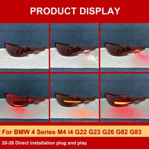 J ONE Grande Successo di Vendite Fanali Posteriori Laser CSL per <span class=keywords><strong>BMW</strong></span> Serie 4 M4 I4 <span class=keywords><strong>G22</strong></span> G23 G26 G82 G83 2020-2026 Nuovo Prodotto Fanale Posteriore a LED - Product Image 2