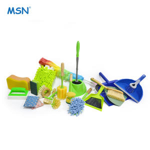 现代设计处女PP合成长丝马桶刷桶套装塑料浴室清洁工具 - Product Image 6