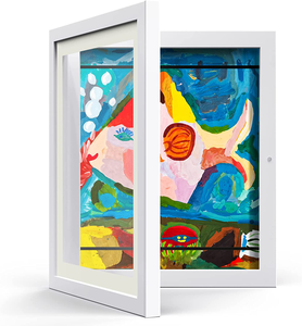 White Factory Custom Size Ideas kids artwork picture frame kids art frames shadow box