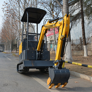 Equipo agrícola 1ton Pequeña excavadora Máquina de excavación Mini Ingeniería Excavadora Bagger Minigraver - Product Image 3