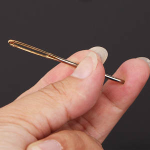 <span class=keywords><strong>Aiguille</strong></span> à ruban spécialisée pour tricot de pulls, à tête émoussée, à grand trou, pour fil à coudre à la main, pour le bricolage - Product Image 3