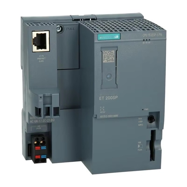 Original New 6ES7512-1DK01-0AB0 SIMATIC DP, CPU 1512SP-1 PN for ET 200SP, CPU Module