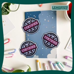 Certified Muscle Mommy Patch 3 Iron On Embroidery Patch For <b>Bags</b> Clothes <b>Hats</b> Backpacks Workout DIY - Product Image 2