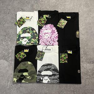 Camiseta de Diseñador de Moda con Estampado de Letras Versión 1:1 de Alta Calidad 2026, Camiseta Moderna para Hombre con Estampado Bapees - Product Image 1