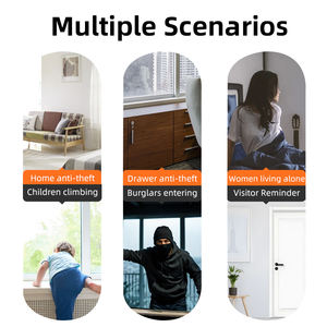 डोर अलार्म सिस्टम के लिए वायरलेस मैग्नेटिक 120 डीबी दरवाजा और होम ऑफिस सुरक्षा के लिए विंडो अलार्म - Product Image 6