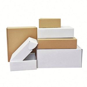 Factory White Mailer <b>Boxes</b> Custom Logo Embossing Matt Lamination Coated Paper <b>Folders</b> for Exhibition Use Free Design Gift - Product Image 2