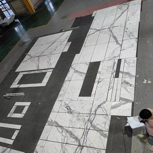 Mármol Blanco Calacatta Goldtop Stone OEM/ODM, Venta Caliente, Pulido, Impermeable, para Pisos y Escaleras de Hoteles Modernos - Product Image 6