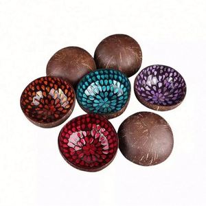 Décorations de table, gobelet à vin en coquille de noix de coco, bol en coquille de noix de coco - Product Image 4