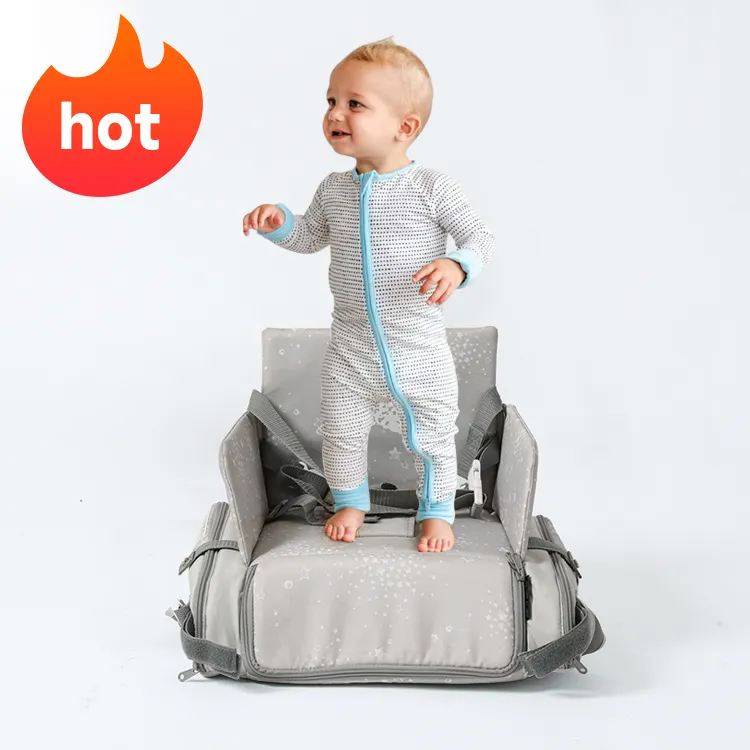 Carrier Chair Nappy Hiking Changing 3 In 1 Mommy Station Chair Diaper Travel Babies Backpack Son Mother Bag