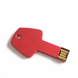 قرص USB معدني بسعة 4 و8 و16 و32 جيجابايت ومفتاح USB معدني صغير ومشغل قلم USB ومفتاح USB ذهبي