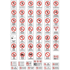 لافتة أمان/مكان العمل/مخصصة للطرق، علامة طريق منحنية وإشارة مرورية - Product Image 1