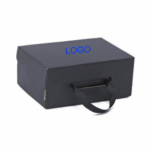 Boîte de rangement pliable écologique personnalisée pour chaussures, boîte en carton ondulé recyclable pour hommes et <span class=keywords><strong>femmes</strong></span>, possibilité d'impression personnalisée - Product Image 1