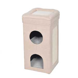 Sisal d'animal familier de matériaux de <span class=keywords><strong>maison</strong></span> bsci chat scrtacher <span class=keywords><strong>maison</strong></span> avec rangement et lit - Product Image 1